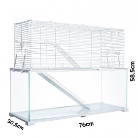 OiiBO Terrarium RAK13WST - Glass Cage